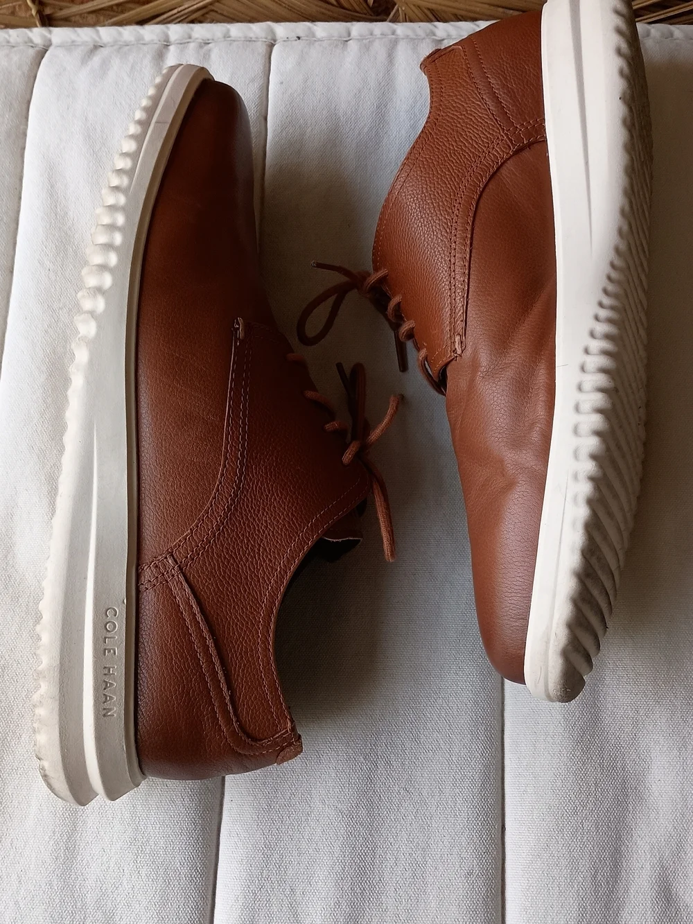 Cole Haan Grand  Men’s Brown Leather Derby Sneakers_11
